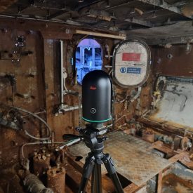 3d Scanning Rotary Service with the Leica BLK360